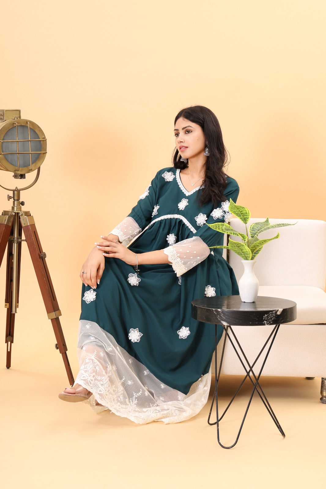 Kaira Gulabi Dhaga's Designer Kurta Set