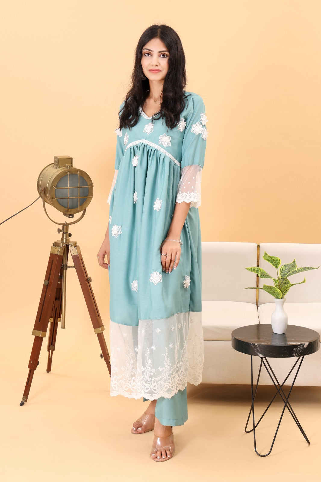 Kaira Gulabi Dhaga's Designer Kurta Set