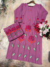 Rust Pink (colourful embroidery)