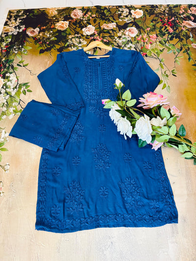 Nazakat Authentic Lucknowi Kurta Set