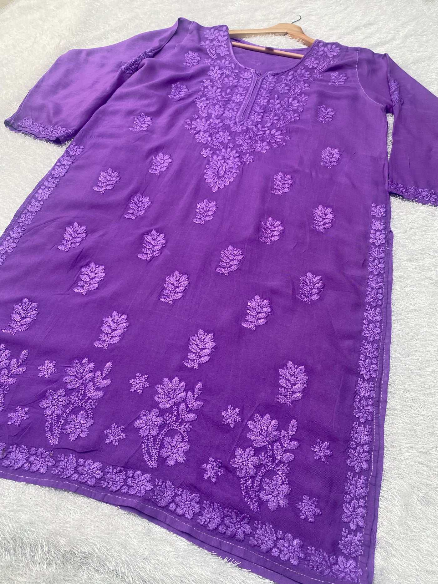 Nazakat Authentic Lucknowi Kurta Set