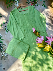 Khush Rang Gulabi Dhaga Kurta Set