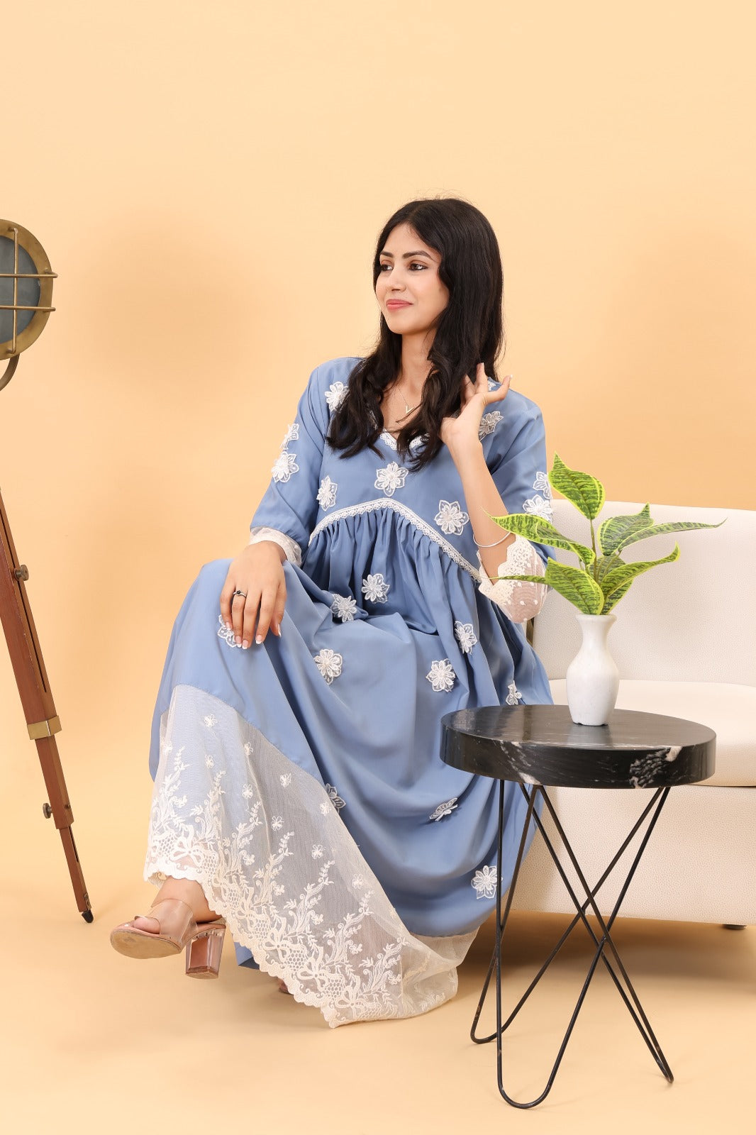 Kaira Gulabi Dhaga's Designer Kurta Set