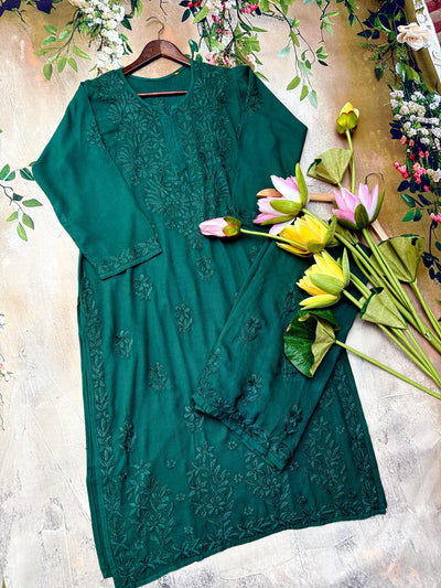 Roshni Gulabi Dhaga Kurta Set