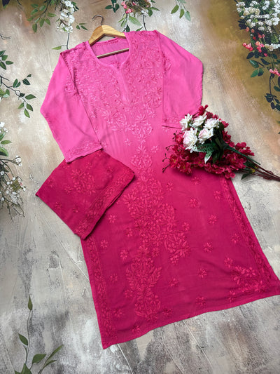 Ridaa Authentic Lucknowi Kurta Set