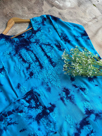 Nazakat Authentic Lucknowi Kurta Set