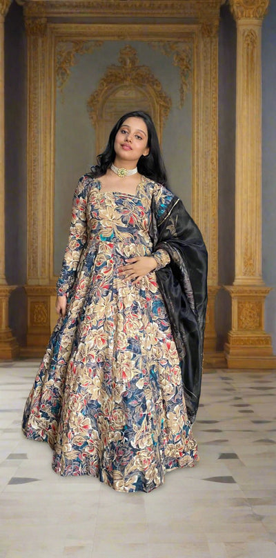 Gulabi Dhaga's  Anarkali Set