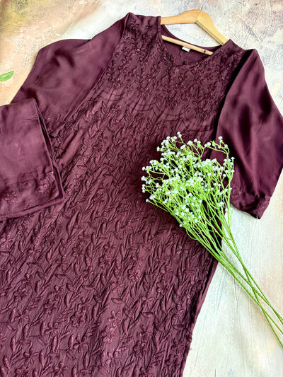 Nazakat bahar Authentic Lucknowi Kurta Set