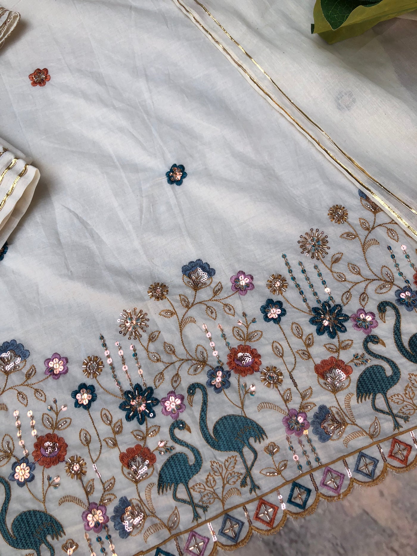 Kalam unstitched 3 piece set