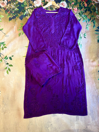 Nazakat Authentic Lucknowi Kurta Set