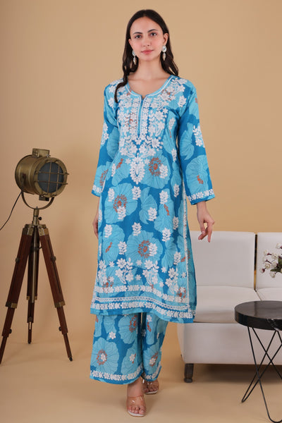 Ravisha Gulabi Dhaga Kurta Set