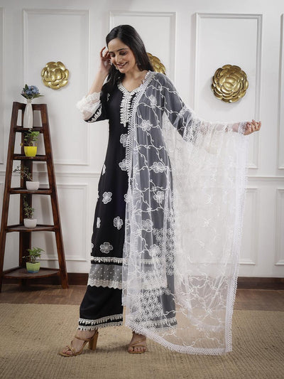 Bhumika Authentic Chikankari Kurta Set with Dupatta