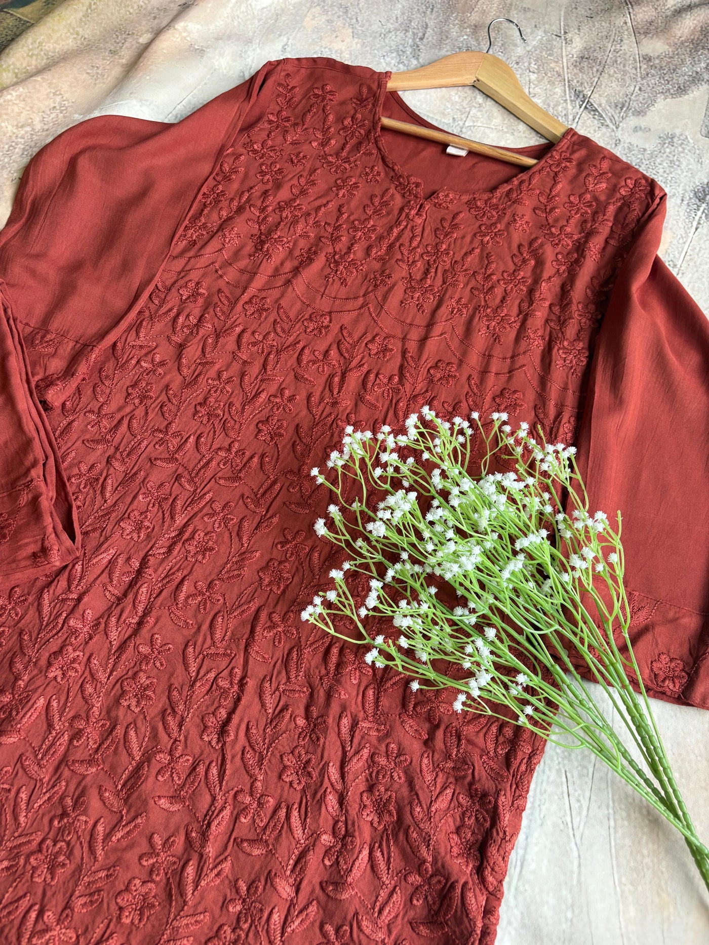 Nazakat bahar Authentic Lucknowi Kurta Set