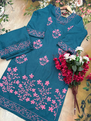 Kritika 2 Gulabi Dhaga Kurta Set