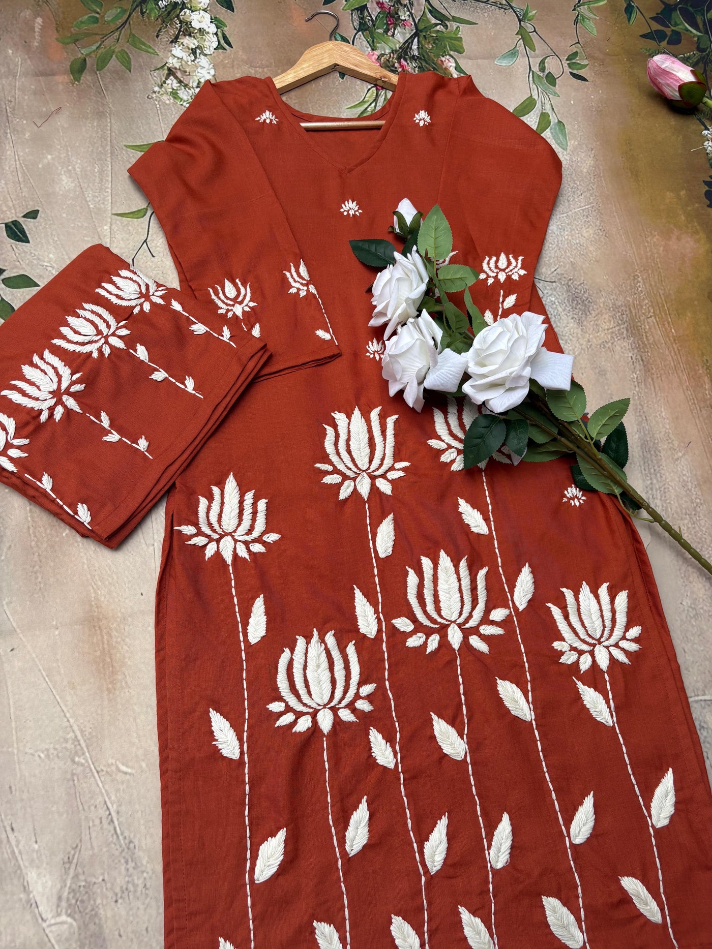 Kamal 2 Gulabi Dhaga Kurta Set