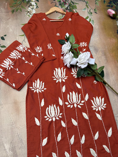 Kamal 2 Gulabi Dhaga Kurta Set