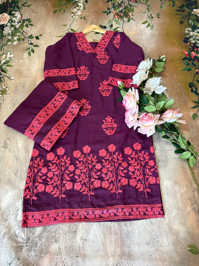 Kritika 2 Gulabi Dhaga Kurta Set