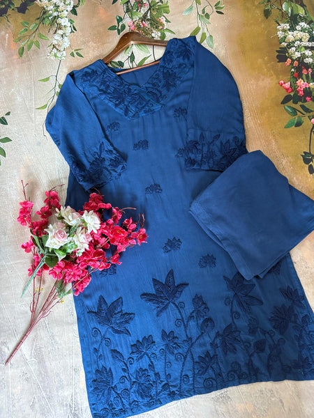 Ada 22 Gulabi Dhaga Kurta Set