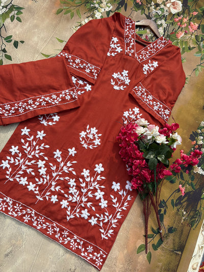 Kritika 2 Gulabi Dhaga Kurta Set