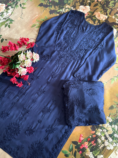 Nazakat Authentic Lucknowi Kurta Set