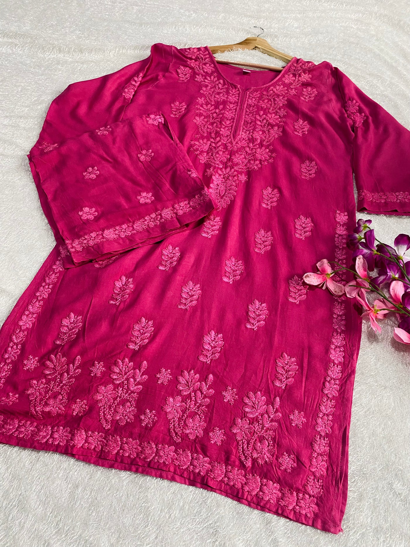 Nazakat Authentic Lucknowi Kurta Set