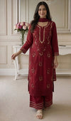 Maroon- Jhilmil Design