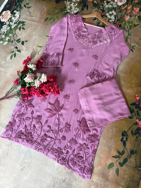 Ada 19 Gulabi Dhaga Kurta Set
