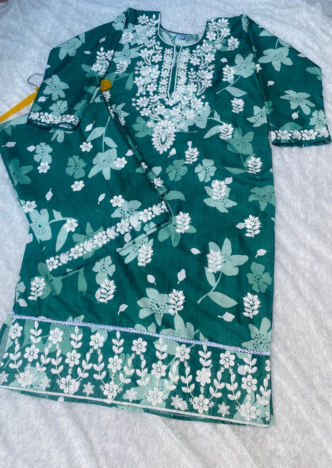 Ada Authentic Lucknowi Kurta Palazzo Set