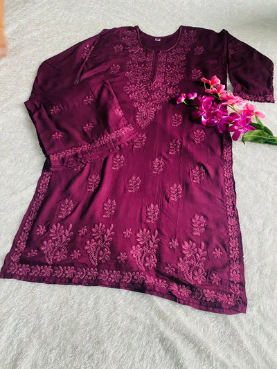 Nazakat Authentic Lucknowi Kurta Set