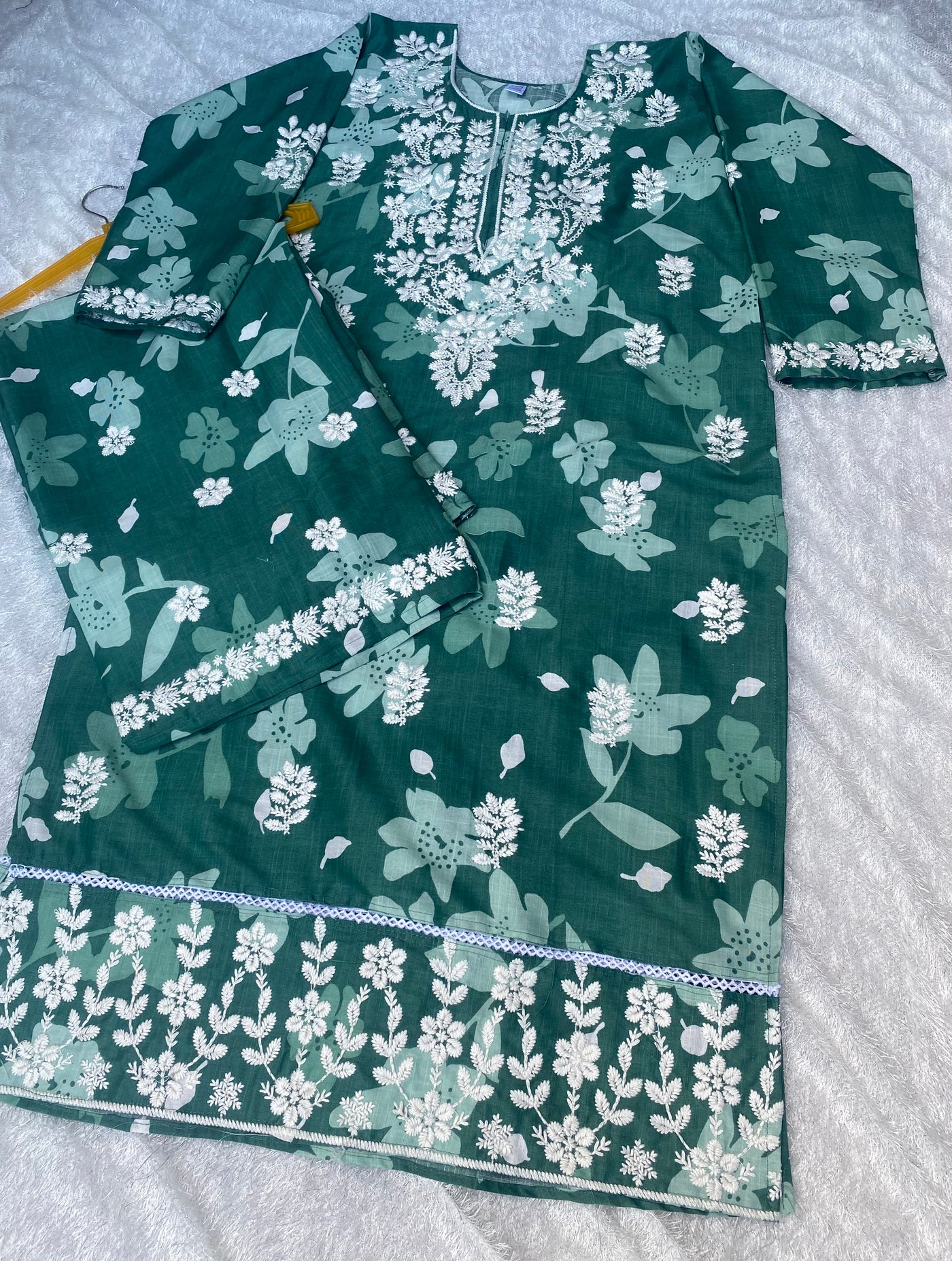 Ada Authentic Lucknowi Kurta Palazzo Set