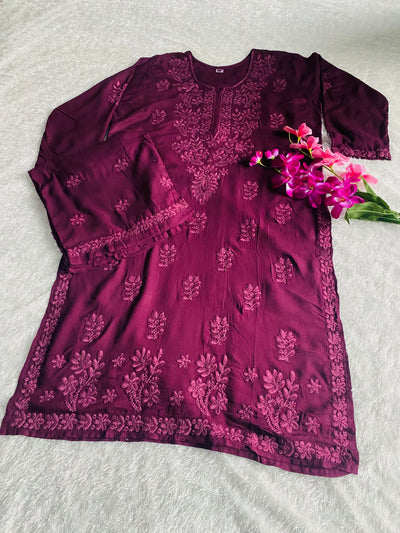 Nazakat Authentic Lucknowi Kurta Set